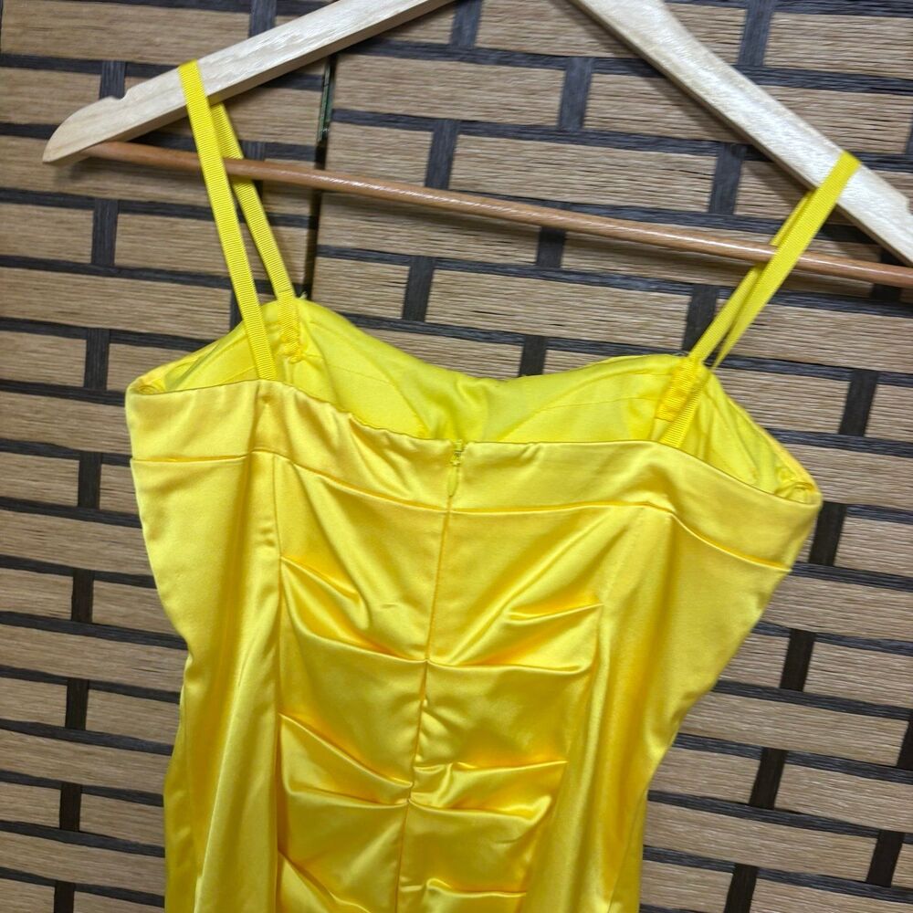 Cache‎ Yellow Dress Size 2 - Picture 5 of 11